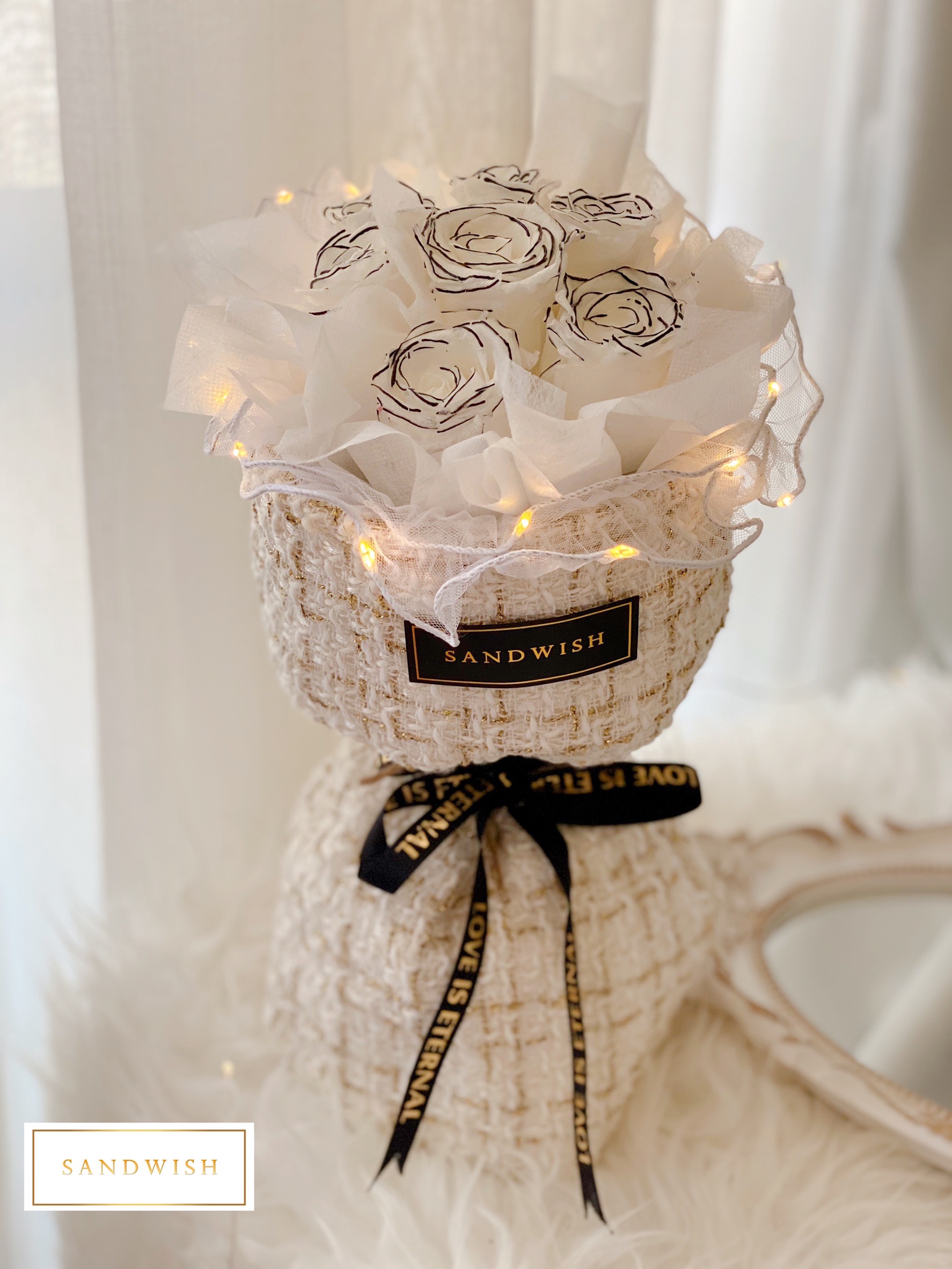 永生花燈小香花束