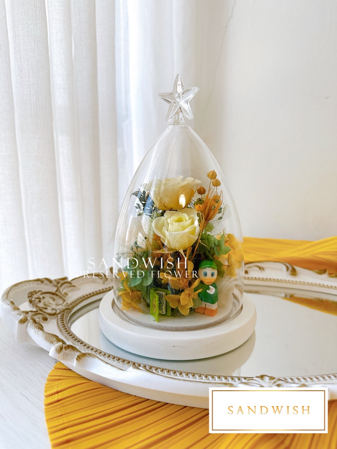 永生花罩鐘-精靈